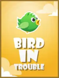 Bird in Trouble - Best Easy Arcade Game Screen Shot 4