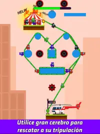 Rope Hero Rescue: Saviors and Imposters - IQ Game Screen Shot 8