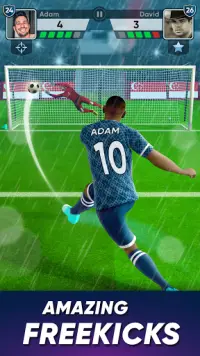 FOOTBALL Kicks - サッカー Strike Screen Shot 1