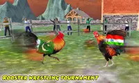 Farm Rooster Fighting Chicks 1 Screen Shot 1