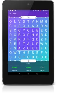 Seek Moving Word Search Screen Shot 6