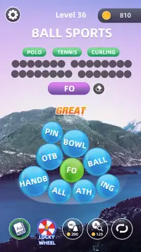 Word Village - Word Bubble Crush & Puzzle Game Screen Shot 2