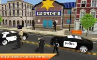 Police Car Chase Crime City Driving Simulator 3D Screen Shot 0