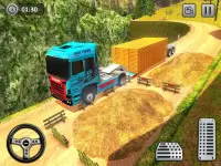 Transport routier de camion d'or de montée Screen Shot 9