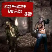 Zombie War 3D - full monsters horde action game Screen Shot 5