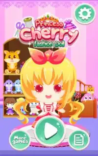 Księżniczka Cherry Fashion Doll Screen Shot 0