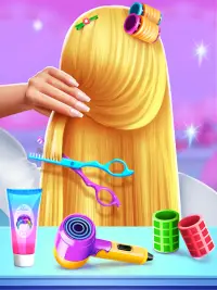 Braided Hair Salon MakeUp Game Screen Shot 12
