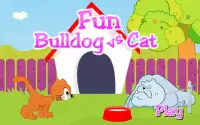 Bulldog vs Cat Fun Screen Shot 3