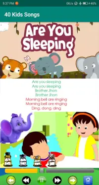 kids song - best offline nursery rhymes Screen Shot 14