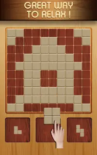 Block Puzzle Wood 1010: Classic Free puzzledom Screen Shot 3