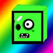 Angry Clash Zombie Cube Dash