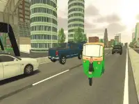 Modern Rickshaw-City Tuk Tuk Rickshaw game Screen Shot 6