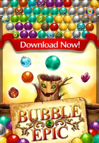 Bubble Epic™: Best Bubble Game Screen Shot 0