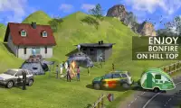 Offroad Camper Van Truck Simulator: Camping Car 3D Screen Shot 4