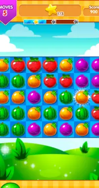 Fruit Juice match 3 game Screen Shot 0