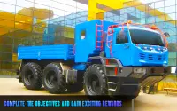 Russian Truck Driving Truck 3D Screen Shot 2
