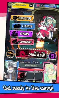 Dungeon&Girls: Card Battle RPG Screen Shot 3