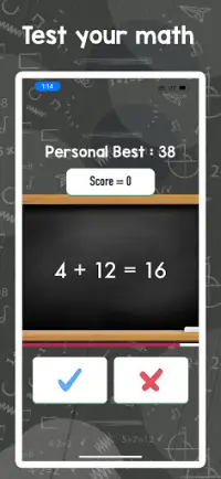 Math Genius : Brain Puzzle Game Screen Shot 1