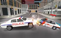 jalan raya mengejar mobil polisi petualangan Screen Shot 3