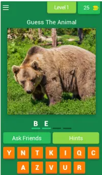 Guess The Animal - Quiz Game Screen Shot 0