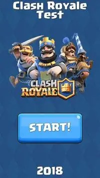 Who are you from Clash Royale - test! Screen Shot 0