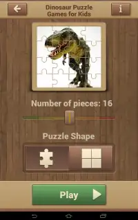 Dinosaur Puzzle Games for Kids Screen Shot 5