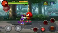 Knuckles Hero: Sonic Legend Fighting Battle Screen Shot 2
