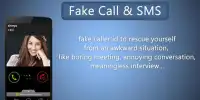 Fake Call & SMS Screen Shot 0