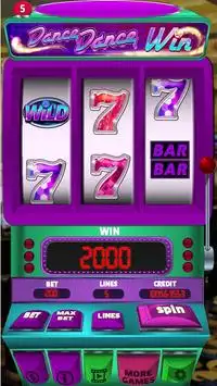 Dance Dance Win Slot Game Screen Shot 1