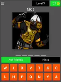MK Hero Quiz!Trivia Games-Mortal Kombat Guess Hero Screen Shot 17