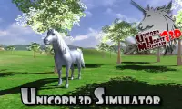 Unicorn Horse Mountain Sim 3D Screen Shot 4