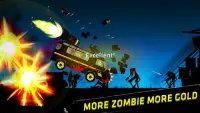 Стикмен Racer: Зомби выживания Screen Shot 0