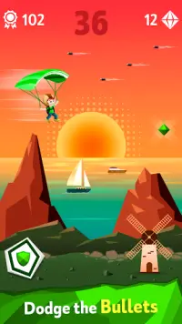 Parachute Surfer: Fun Games For Free Screen Shot 2