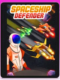 Spaceship Defender - Merge & Shoot Screen Shot 11