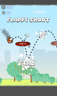 Flappy Shoot Screen Shot 0