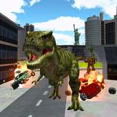 Dinosaur VS Sniper Battle Simulator