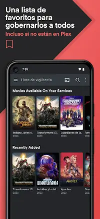 Plex: TV en vivo, pelis y más Screen Shot 5