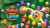 Jewel Match 3 Puzzle: Misión de bloque láser Screen Shot 7