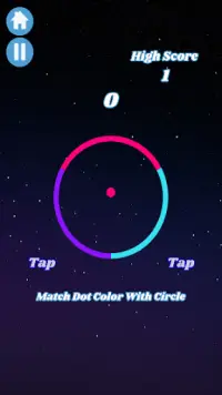 Color Wheel & Ball : Crazy Wheel Challenge Game Screen Shot 1