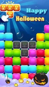 candy block puzzle - Halloween Screen Shot 1