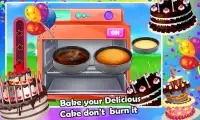 Party Cake Maker Shop - Sweet Cake Party Screen Shot 4