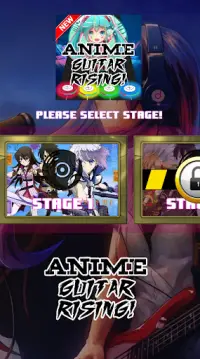 Anime Guitar Games Screen Shot 2