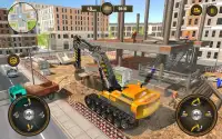 Construction Sim City Free: Excavator Builder Screen Shot 2