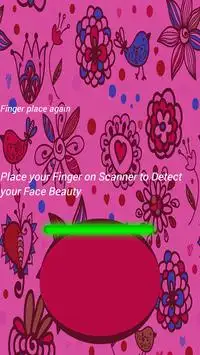 Beleza Rosto Detector piada Screen Shot 1
