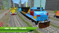 Guidando Metro Train Sim 3D Screen Shot 9