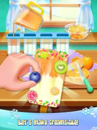 Ice Pop Maker – Frozen Popsicle Food Screen Shot 1