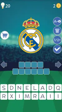 Football Clubs Logo Quiz Screen Shot 1