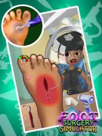 Foot Surgery Simulator Dr Game Screen Shot 3