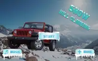 Snow Jeep Hill Racing Pro Screen Shot 4