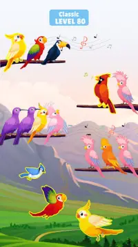 Bird Sort - Color Birds Game Screen Shot 14